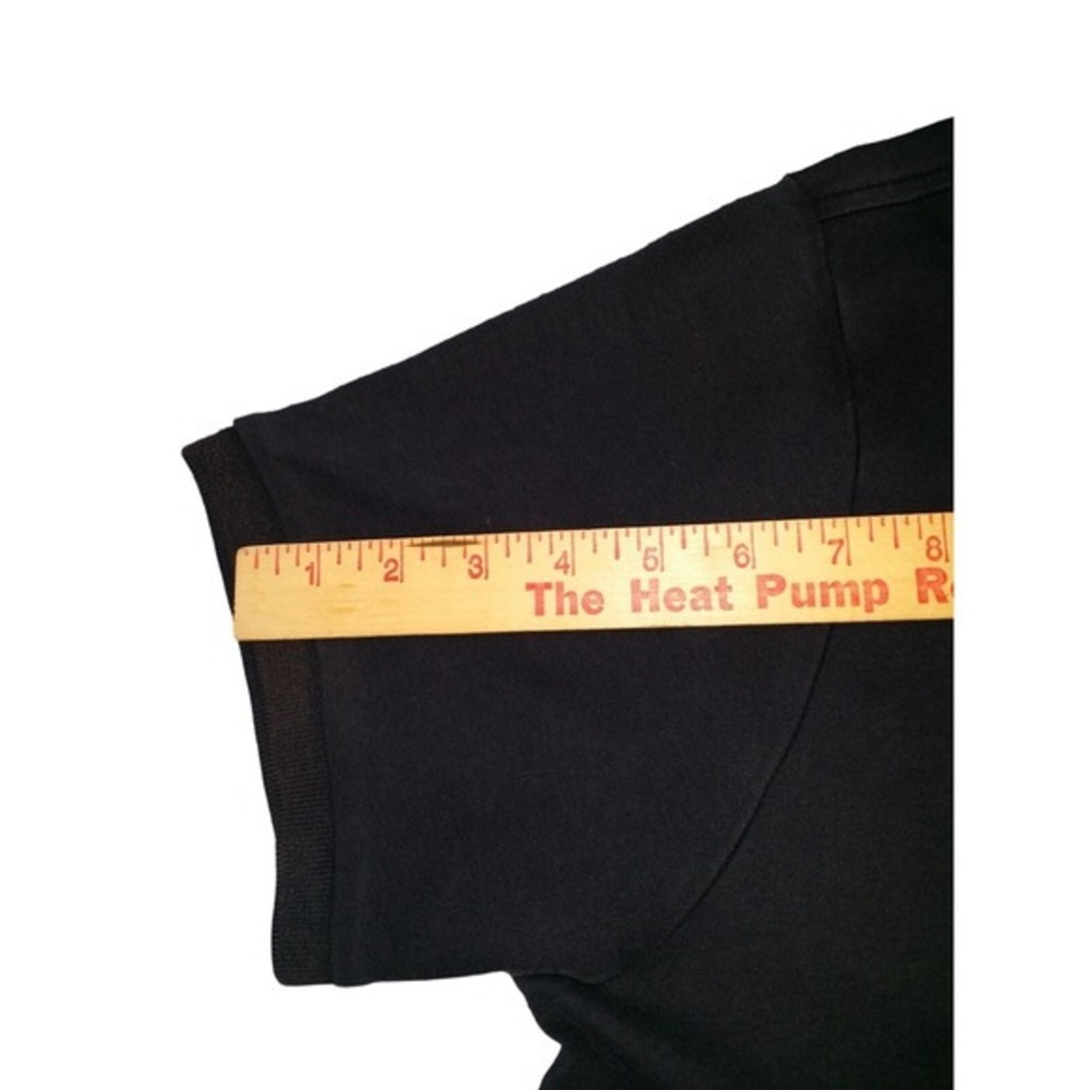 Polo Ralph Lauren Mens XL‎ Black Custom Fit Polo Shirt Short Sleeve Red Pony Top - Picture 5 of 8